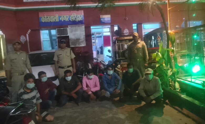 Haridwar: शराब पीकर गाडी चलाने पर आठ वाहन सीज, 35 अन्य उल्लघनकर्ताओं के कटे चालान