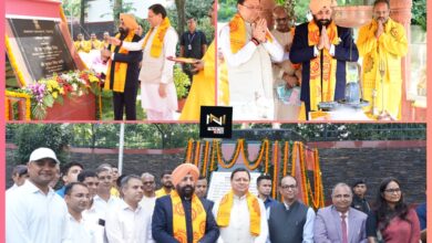 Uttarakhand: राजभवन परिसर में ‘‘भगीरथ उद्यान’’ का राज्यपाल और मुख्यमंत्री ने किया उद्घाटन