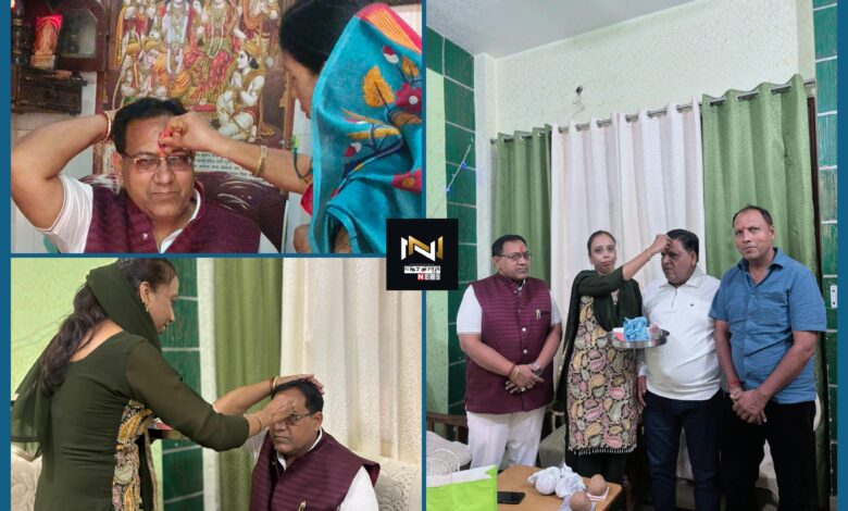 Roorkee: भैया दूज के मौके पर भाजपा नेता ने एक बार फिर कायम की हिन्दू मुस्लिम प्यार व सौहार्द की मिसाल कायम