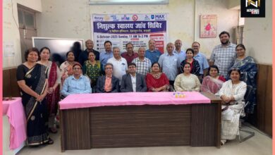 Roorkee: रोटरी क्लब द्वारा निःशुल्क स्वास्थ्य जांच शिविर का आयोजन, शिविर में  340 से अधिक ओपीडी परामर्श