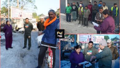 Dehradun: नगर आयुक्त नमामि बंसल का सुबह-सुबह औचक निरीक्षण, अनुपस्थित कर्मियों पर हुई कार्रवाई Dehradun: नगर आयुक्त नमामि बंसल का सुबह-सुबह औचक निरीक्षण, अनुपस्थित कर्मियों पर हुई कार्रवाई