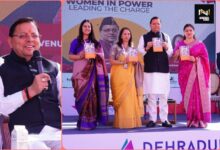 Dehradun: दून इंटरनेशल स्कूल में आयोजित लिटरेचर फेस्टिवल में सीएम धामी ने सपत्नी किया प्रतिभाग, पुस्तक ‘लीडिंग लेडीज ऑफ इण्डिया’ का किया विमोचन Dehradun: दून इंटरनेशल स्कूल में आयोजित लिटरेचर फेस्टिवल में सीएम धामी ने सपत्नी किया प्रतिभाग, पुस्तक ‘लीडिंग लेडीज ऑफ इण्डिया’ का किया विमोचन
