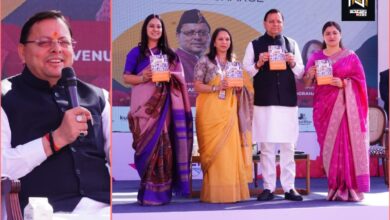 Dehradun: दून इंटरनेशल स्कूल में आयोजित लिटरेचर फेस्टिवल में सीएम धामी ने सपत्नी किया प्रतिभाग, पुस्तक ‘लीडिंग लेडीज ऑफ इण्डिया’ का किया विमोचन