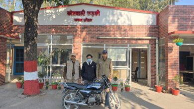 Roorkee: चोरी की बाइक के साथ बाइक चोर गिरफ्तार Roorkee: चोरी की बाइक के साथ बाइक चोर गिरफ्तार