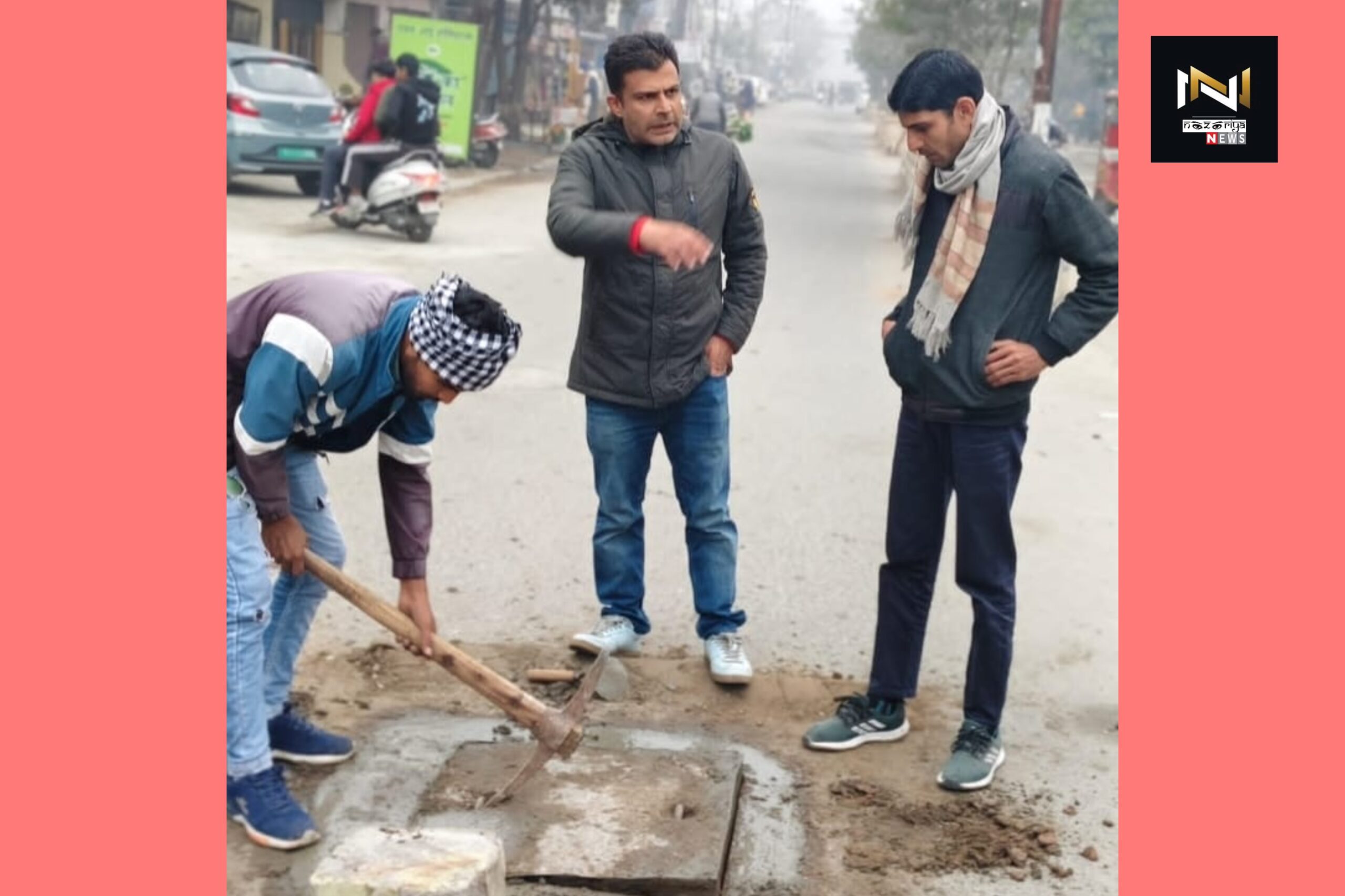 Roorkee: रुड़की नगर में कोहरे और सड़क सुरक्षा के दृष्टिगत युद्ध स्तर पर चलेगा जल संस्थान का चैंबर कार्य:  जुनैद गौड