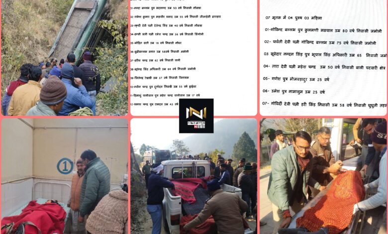 Almora: बस हादसा 7 की मौत, 12 घायल