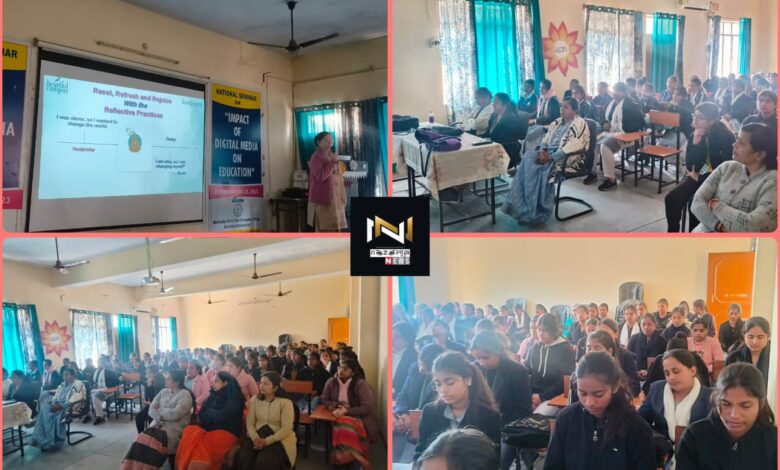 Roorkee: मैथोडिस्ट गर्ल्स पी.जी. कॉलेज रुड़की में तीन दिवसीय मेडिटेशन कार्यशाला का आयोजन