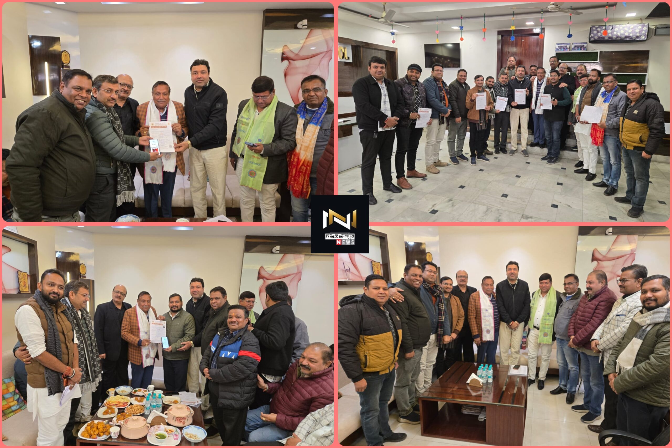 Roorkee: अन्तरराष्ट्रीय वैश्य  महासम्मेलन (IVF) रुड़की ने प्रदेश पदाधिकारीयों का किया भव्य स्वागत