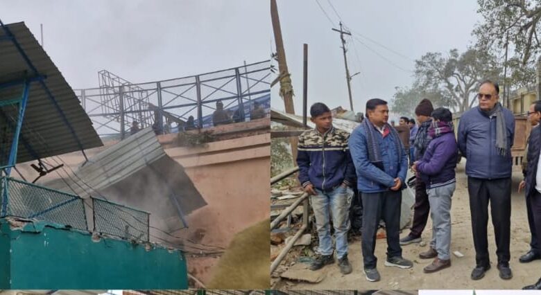 Kaliyar: प्रशासन, पुलिस और यूपी सिंचाई विभाग की संयुक्त कार्रवाई, कलियर में नहर किनारे से अवैध मजार हटाई