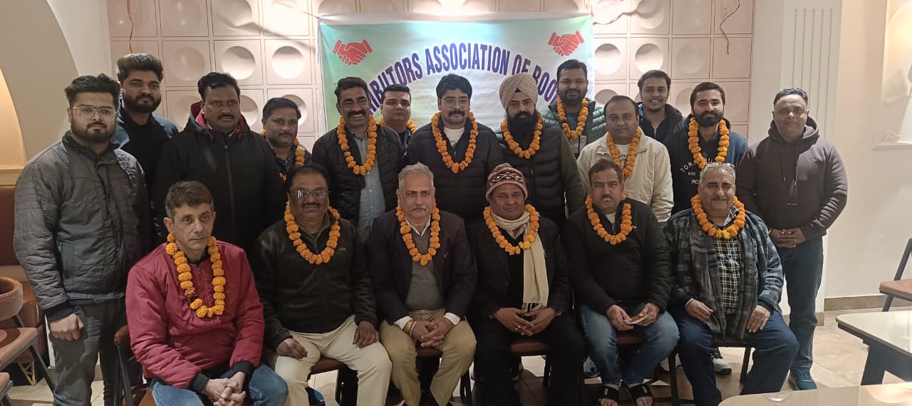 Roorkee: डिस्ट्रीब्यूटर एसोसिएशन का सर्वसम्मति से नई कार्यकारिणी का गठन, प्रवीण मेहंदीरत्ता निर्विरोध अध्यक्ष व सौरभ गोयल सचिव घोषित Roorkee: डिस्ट्रीब्यूटर एसोसिएशन का सर्वसम्मति से नई कार्यकारिणी का गठन, प्रवीण मेहंदीरत्ता निर्विरोध अध्यक्ष व सौरभ गोयल सचिव घोषित