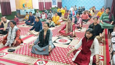 Roorkee: आनन्द स्वरूप आर्य सरस्वती विद्या मन्दिर में निःशुल्क योग शिविर का आयोजन Roorkee: आनन्द स्वरूप आर्य सरस्वती विद्या मन्दिर में निःशुल्क योग शिविर का आयोजन
