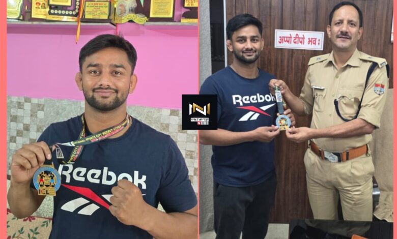 Roorkee: मिक्स मार्शल आर्ट्स इंडिया कॉम्बैट लीग नेशनल गेम्स में नगर के राजा पहलवान ने गोल्ड मेडल किया अपने नाम