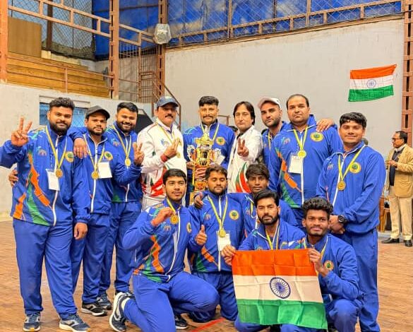 National: भारतीय शूटिंग बॉल टीम की अंतरराष्ट्रीय फलक पर नेपाल के विरुद्ध आयोजित टेस्ट सीरीज़ में ऐतिहासिक सफलता दर्ज National: भारतीय शूटिंग बॉल टीम की अंतरराष्ट्रीय फलक पर नेपाल के विरुद्ध आयोजित टेस्ट सीरीज़ में ऐतिहासिक सफलता दर्ज