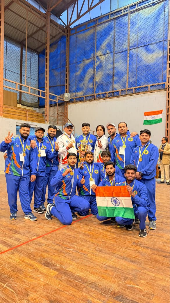 National: भारतीय शूटिंग बॉल टीम की अंतरराष्ट्रीय फलक पर नेपाल के विरुद्ध आयोजित टेस्ट सीरीज़ में ऐतिहासिक सफलता दर्ज National: भारतीय शूटिंग बॉल टीम की अंतरराष्ट्रीय फलक पर नेपाल के विरुद्ध आयोजित टेस्ट सीरीज़ में ऐतिहासिक सफलता दर्ज