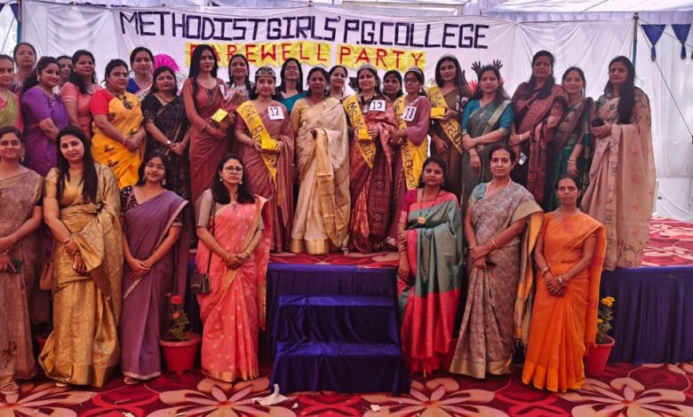 Roorkee: मैथोडिस्ट गर्ल्स पी.जी. कालेज रूड़की में छात्राओं के लिए भव्य विदाई समारोह का आयोजन