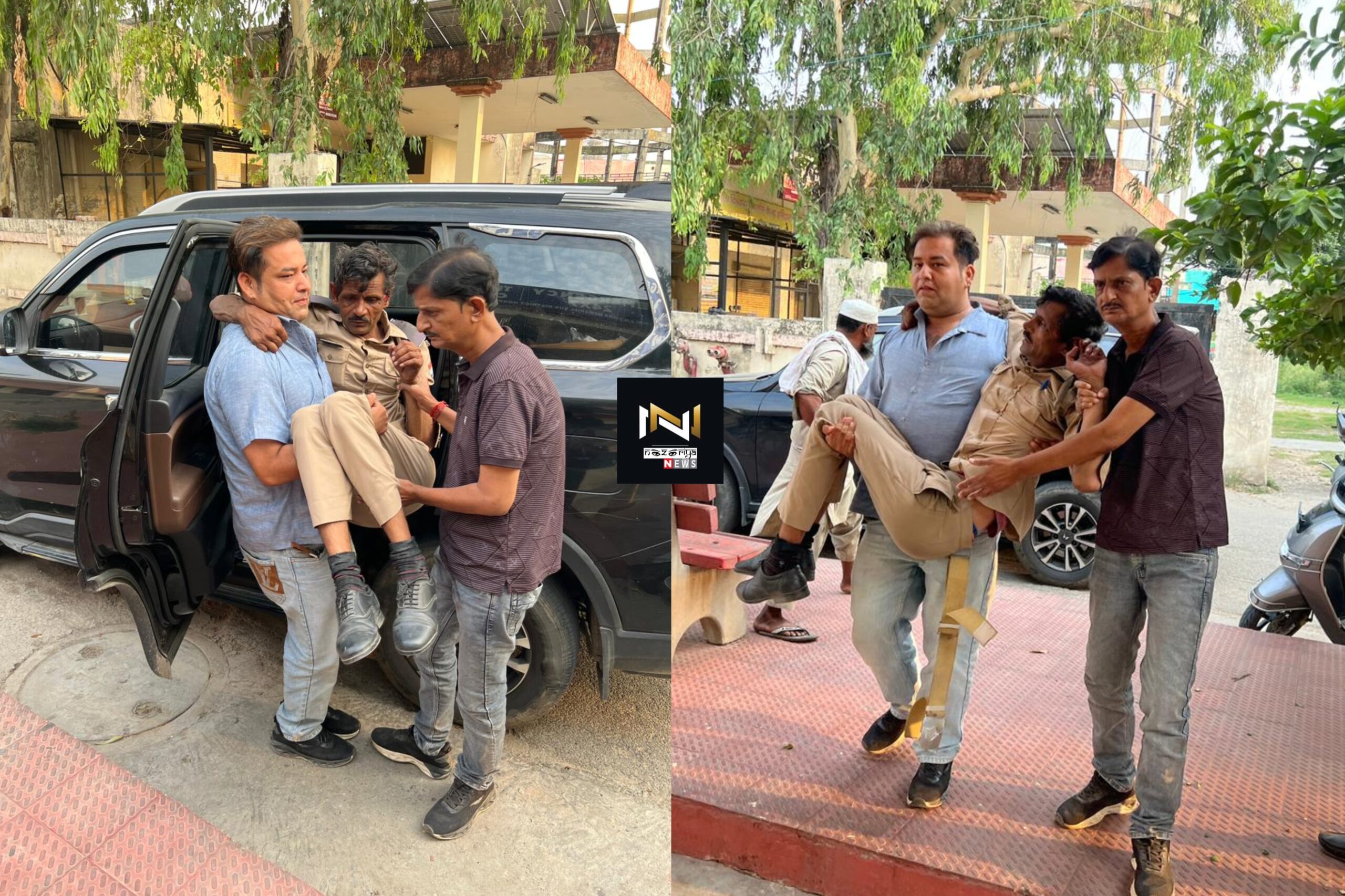 Roorkee: पत्रकार बने फरिश्ता, सड़क हादसे में घायल पीआरडी जवान की बचाई जान
