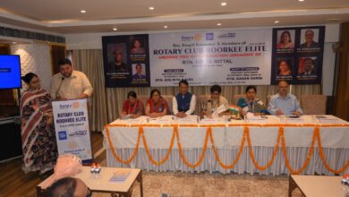 Roorkee: रोटरी क्लब रूड़की एलीट का अधिष्ठापन दिवस एवं पदग्रहण समारोह सम्पन्न, नई कार्यकारिणी ने सेवा परियोजनाओं की रूपरेखा प्रस्तुत