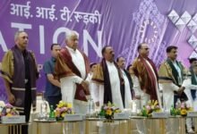 Roorkee: आईआईटी रुड़की का दीक्षांत समारोह आयोजित, भारत के राष्ट्रीय सुरक्षा सलाहकार अजीत कुमार डोभाल, केसी ने  समारोह को किया संबोधित